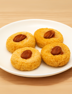 Badam Coconut Cookies